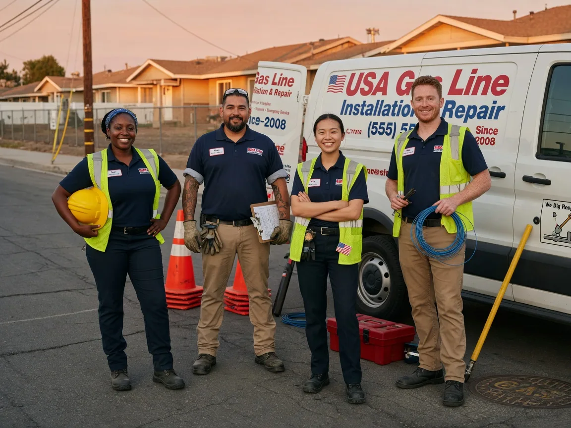 Gas Line Installation company in New Castle, IN
